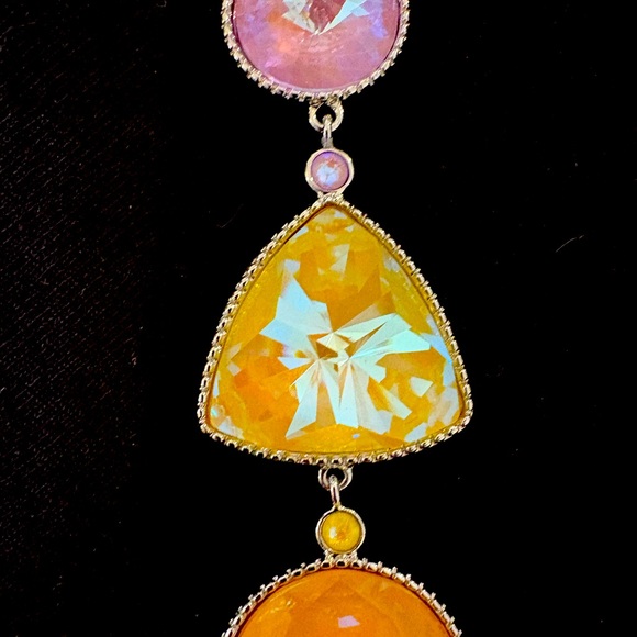 Touchstone Crystal by Swarovski Fluidity Pendant - Picture 6 of 8